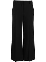 Moschino mid-rise cropped tailored trousers - Noir