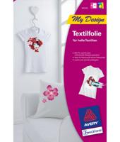 Avery-Zweckform My Design T-Shirt MD1002 Inkjet-textielfolie DIN A4 Voor licht textiel, Geoptimaliseerd voor inkjet 10 vellen