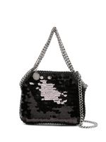 Stella McCartney mini sac Falabella à sequins - Noir - thumbnail