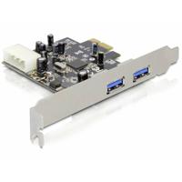 Delock USB 3.0 PCI Express Card 2 poorten PCI Express kaart PCIe