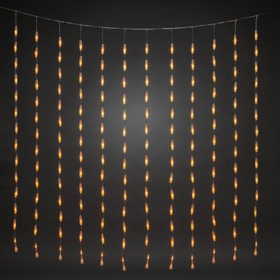 Konstsmide Lichtgordijn Buiten Energielabel: F (A - G) 400 LED Barnsteen (b x h) 2000 mm x 2000 mm