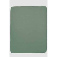 Meyco jersey hoeslaken boxmatras forest green Maat - thumbnail