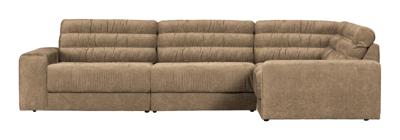 BePureHome Hoekbank 'Date' Rechts, kleur Zand