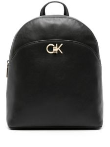 Calvin Klein sac à dos à plaque logo - Noir