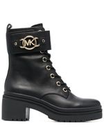 Michael Kors bottes Rory en cuir - Noir