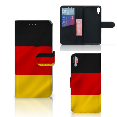 Sony Xperia L3 Bookstyle Case Duitsland Sony Xperia L3 Bookstyle Case Duitsland