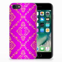 Siliconen Hoesje iPhone SE 2022 | SE 2020 | 8 | 7 Barok Roze