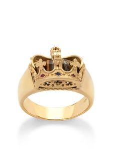 Dolce & Gabbana bague en or 18ct à design de couronne