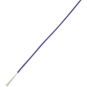 TRU COMPONENTS 1566834 Draad LiY 1 x 0.14 mm² Violet 10 m