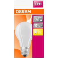 OSRAM 4058075305014 LED-lamp Energielabel D (A - G) E27 Peer 17 W = 150 W Warmwit (Ø x l) 70.0 mm x 118 mm 1 stuk(s)