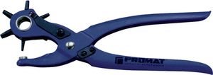 Promat Revolverponstang | totale lengte 240 mm | 2 / 2,5 / 3 / 3,5 / 4 en 5 mm | blauw poedergecoat - 4000810612 4000810612