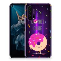 Honor 20 Pro Siliconen Case Donut Roze