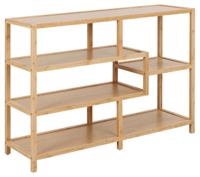 Boekenkast Moos Naturel Bamboe 114x79cm - Giga Living