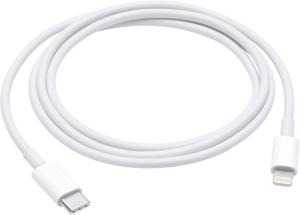 Apple Apple iPad/iPhone/iPod Aansluitkabel [1x USB-C stekker - 1x Apple dock-stekker Lightning] 1.00 m Wit