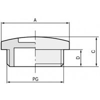 LAPP 52024853 SKINDICHT BLK-GL PG21 RAL 7035 LGY Blindstop PG21 Polystereen Grijs-wit (RAL 7035) 50 stuk(s)