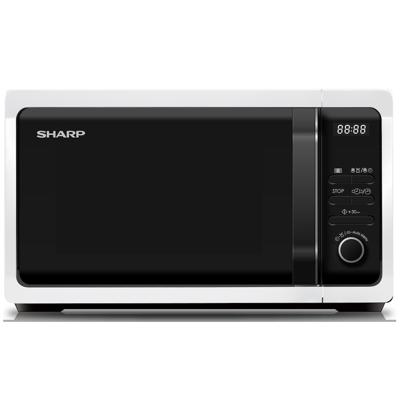 Sharp Home Appliances R-243W magnetron Aanrecht Solo-magnetron 20 l 800 W Wit
