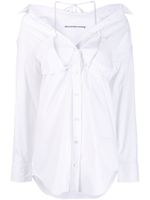 Alexander Wang chemise à design superposé - Blanc - thumbnail