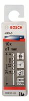 Bosch Accessoires Metaalboren HSS-G, Standard 1 x 12 x 34 mm 10st - 2608595049