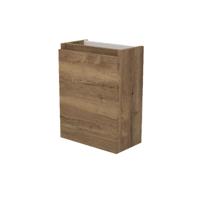 Fonteinkast Sanilux Trendline 52x40x22 cm Links Softclose Tabak Oak - thumbnail