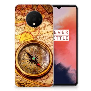 OnePlus 7T Siliconen Back Cover Kompas