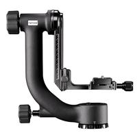 Mantona Gimbal TK-I statiefkop voor telelens (belastbaarheid 10 kg, gewicht 1,4 kg, incl. snelwisselplaat, 3/8 inch aansluiting)