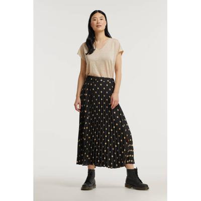 FREEQUENT rok DUTA-SK met stippen zwart/wit