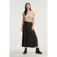 FREEQUENT rok DUTA-SK met stippen zwart/wit