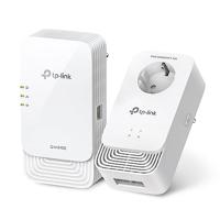 TP-Link PGW2440 KIT WLAN Powerline G.HN2400, AX1800 WIP6, tot 1428 Mbps via Powerline, Gigabit Ethernet, extra stopcontact, plug & play, niet compatibel met HomePlug AV/AV2