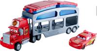 Mattel vrachtwagen Disney Cars Mack Dip & Dunk 25 x 30 cm rood
