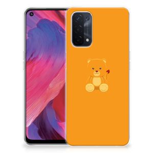 OPPO A74 5G | A54 5G Telefoonhoesje met Naam Baby Beer