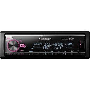 Pioneer MVH-X580DAB Autoradio enkel DIN DAB+ tuner, Aansluiting voor stuurbediening, Bluetooth handsfree