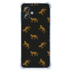 Case Anti-shock voor Motorola Moto G54 Leopards