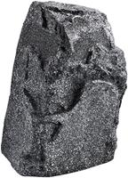 MONACOR GLS-301/GR, weerbestendige ELA Garden Speaker „Rock” in Stone Look, Outdoor Luidspreker voor het afspelen van muziek buiten bijv. tuinen, restaurants en bars, 1 stuk in grijs
