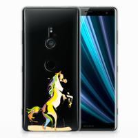 Sony Xperia XZ3 Telefoonhoesje met Naam Horse Color