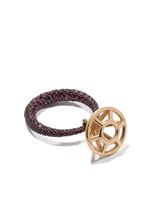 DALILA BARKACHE bague Cage en or 18ct ornée de rubis - thumbnail