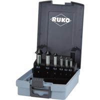 RUKO 102790PRO Kegelverzinkboorset 6-delig 6.3 mm, 8.3 mm, 10.4 mm, 12.4 mm, 16.5 mm, 20.5 mm Cilinderschacht 1 set(s) - thumbnail