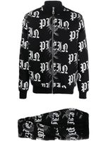 Philipp Plein survêtement à imprimé graphique - Noir