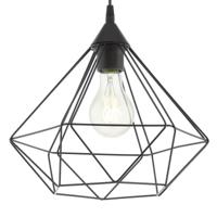 Eglo Hanglamp Tarbes 32cm zwart 94188 - thumbnail