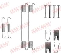 Toebehoren, remschoen QUICK BRAKE, u.a. für Opel, Fiat, Skoda, Vauxhall, Seat, Smart, Renault, VW, Audi