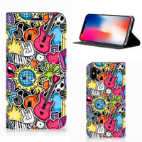 Apple iPhone X | Xs Hippe Standcase Punk Rock - thumbnail