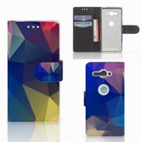 Sony Xperia XZ2 Compact Bookcase Polygon Dark
