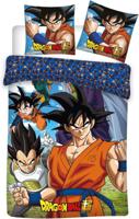 Dragon Ball Z Dekbedovertrek Goku, Gohan, Vegeta 140 x 200 cm - thumbnail