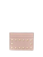 Valentino Garavani porte-cartes Rockstud - Rose