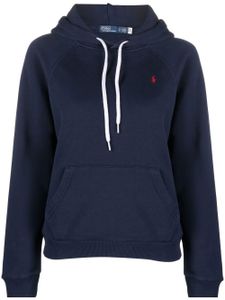 Polo Ralph Lauren hoodie Polo Pony à lien de resserrage - Bleu