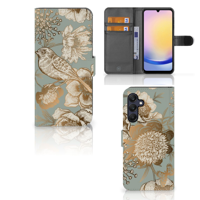 Hoesje voor Samsung Galaxy A25 Vintage Bird Flowers