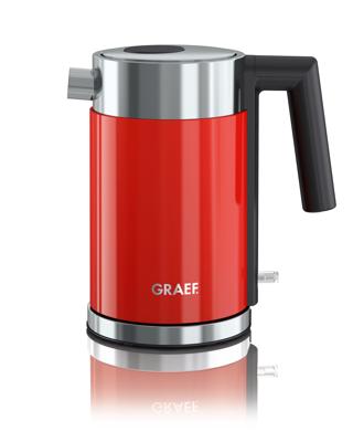 Graef WK403EU Waterkoker Snoerloos RVS, Rood