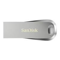 SanDisk Ultra Luxe USB 3.2-Flashdrive 256 GB (USB 3.2 Gen 1, Leessnelheden Tot 400 MB/s, Wachtwoordbeveiliging, RescuePRO Deluxe-Software)
