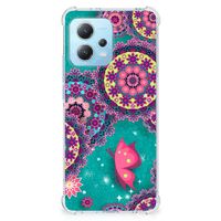 Xiaomi Redmi Note 12 5G Back Cover Cirkels en Vlinders