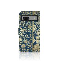 Google Pixel 8A Hoesje Beige Flowers - thumbnail