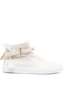 Buscemi baskets montantes en cuir - Tons neutres